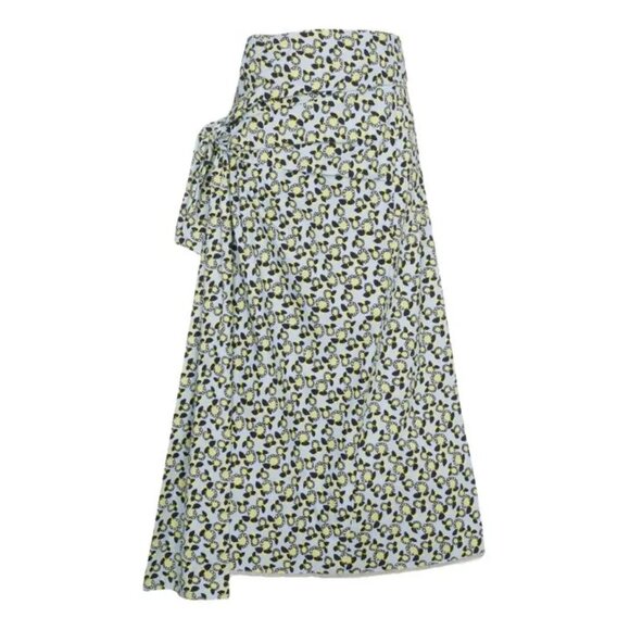 NWOT Marni Skirt - Italian Designer Floral Print Midi Skirt Size IT44/US 8
